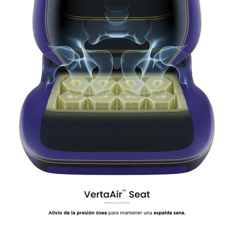 Silla gamer VERTAGEAR PL6800 X-Large Midnight Purple ergonómica