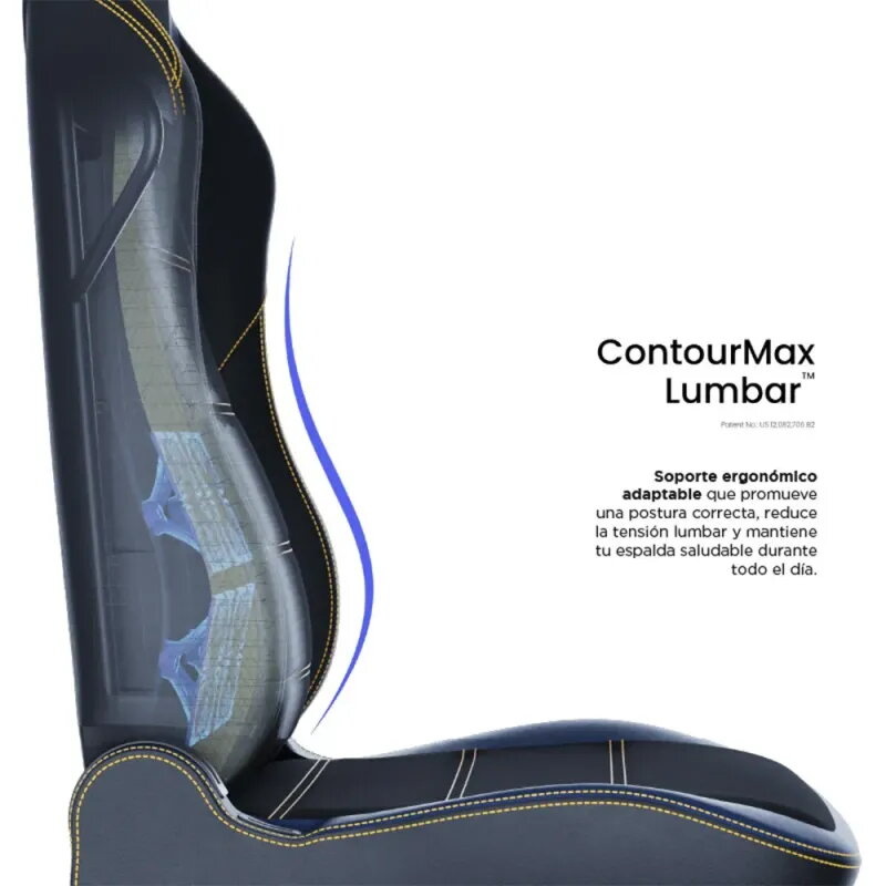 Vertagear PL6800 HygenX Midnight Blue – silla gamer XL ergonómica