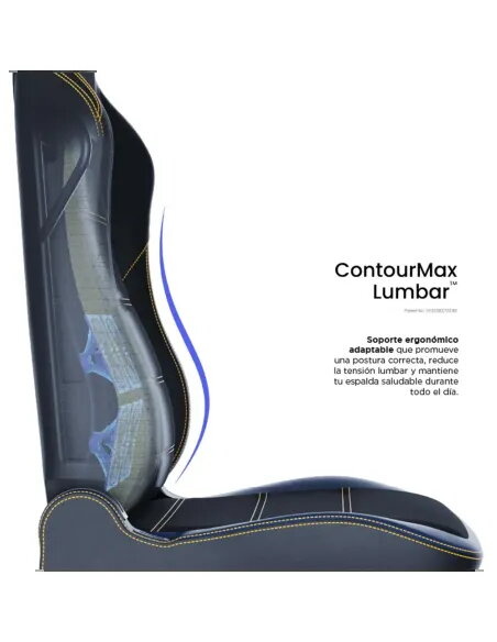 Vertagear PL6800 HygenX Midnight Blue – silla gamer XL ergonómica