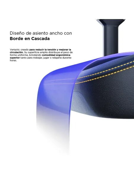 Vertagear PL6800 HygenX Midnight Blue – silla gamer XL ergonómica