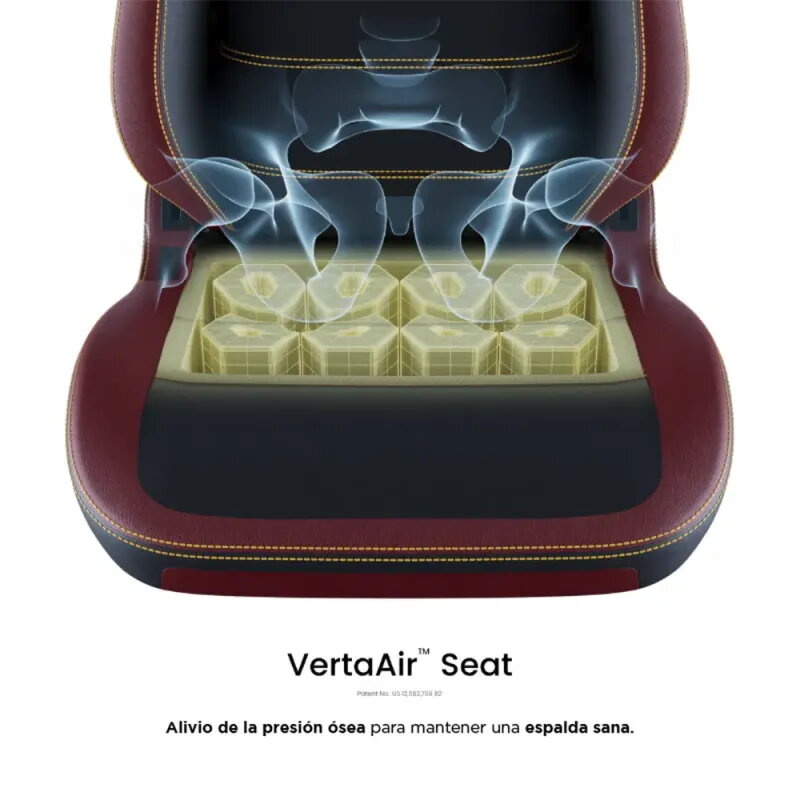 Vertagear PL6800 X-Large HygennX Burgundy Red | Silla Gaming XL