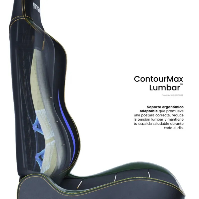 Vertagear SL3800 HygenX Midnight Green – silla gamer ergonómica