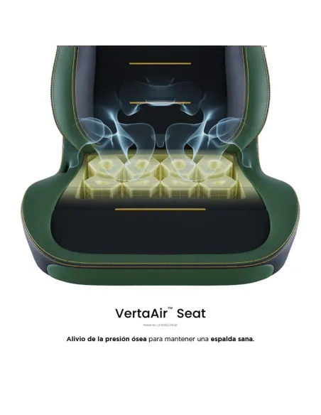 Vertagear SL3800 HygenX Midnight Green – silla gamer ergonómica