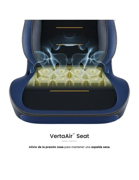 Vertagear SL3800 HygenX Midnight Blue – Silla gamer ergonómica