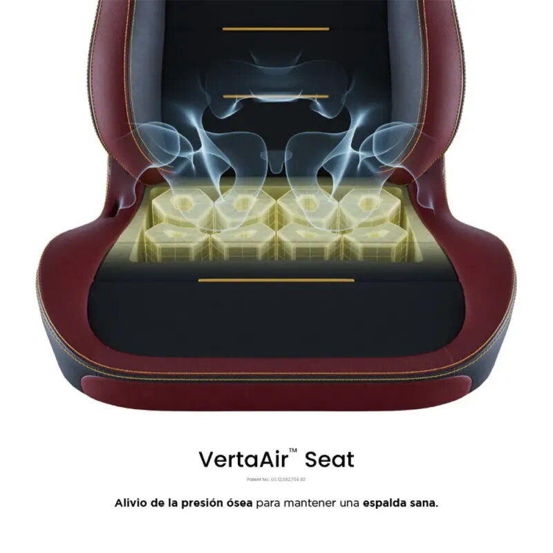 Vertagear SL3800 HygenX Burgundy Red – silla gamer ergonómica compacta