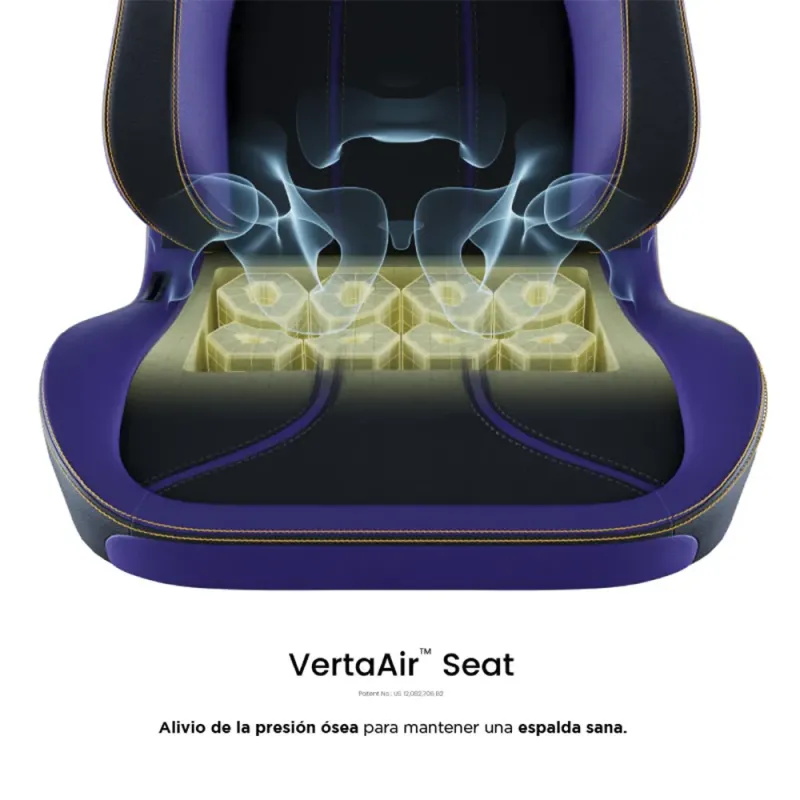 Vertagear SL5800 Hygenx Midnight Purple – Ergonomía gaming premium