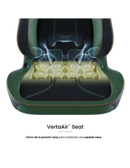 Silla gaming Vertagear SL5800 Hygenx Midnight Green ergonómica