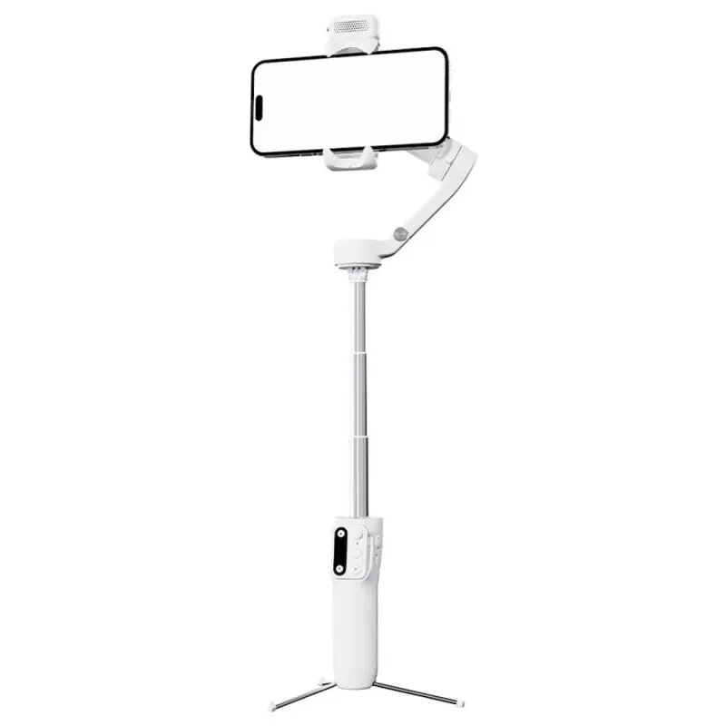 Hohem iSteady V3 Blanco | Gimbal Smartphone con IA y Luz - TiendaCPU