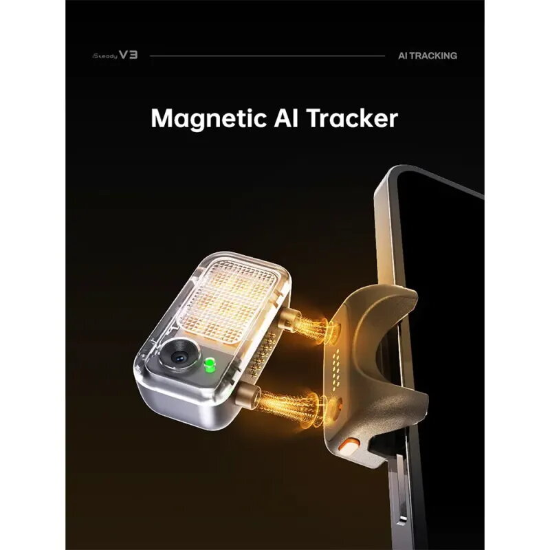 Buy Hohem iSteady V3 Black | AI Smartphone Gimbal & Fill Light
