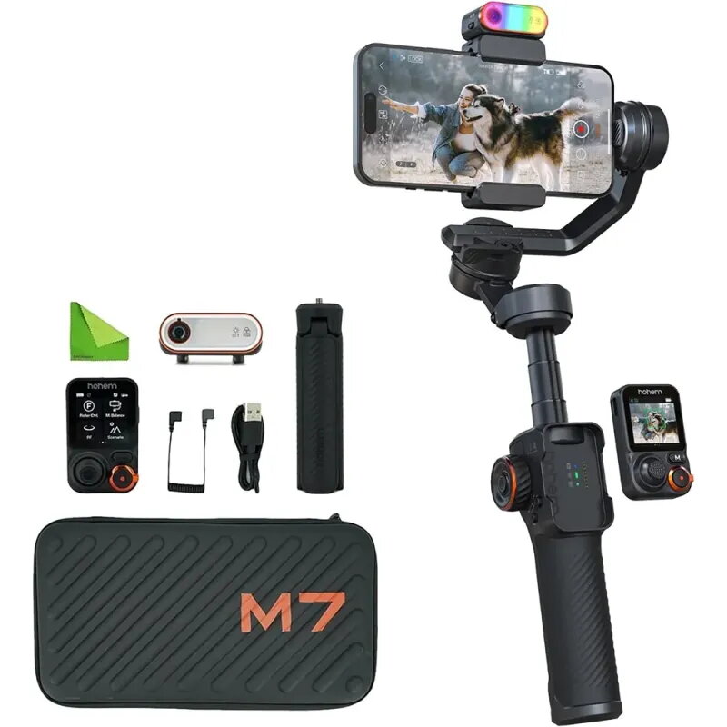 Hohem iSteady M7 Premium | Gimbal IA 500g con Pantalla Táctil