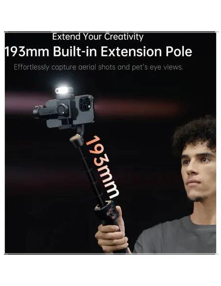 Hohem iSteady M7 Premium | Gimbal IA 500g con Pantalla Táctil