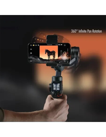 Hohem iSteady M7 Premium | Gimbal IA 500g con Pantalla Táctil