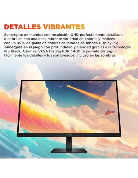 Buy HP OMEN 27qs G2 | 27" QHD Monitor 280Hz - TiendaCPU