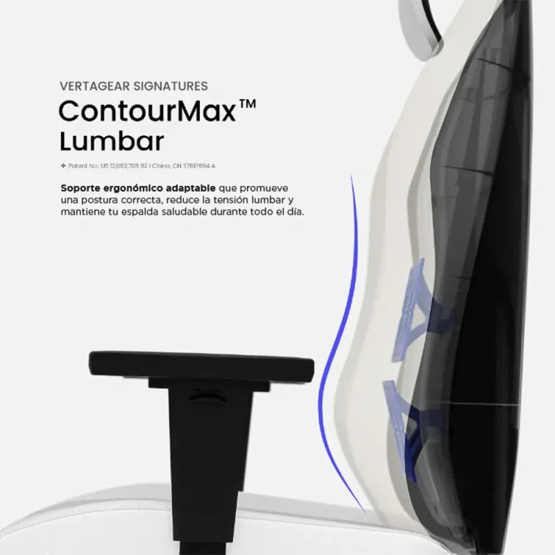 Buy Vertagear SL1800 White & Black | Gaming Chair - TiendaCPU