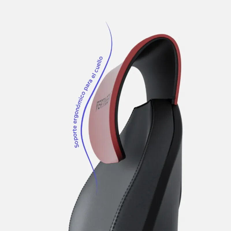 Silla Vertagear SL1800 Negro/Rojo | Ergonomía total - TiendaCPU