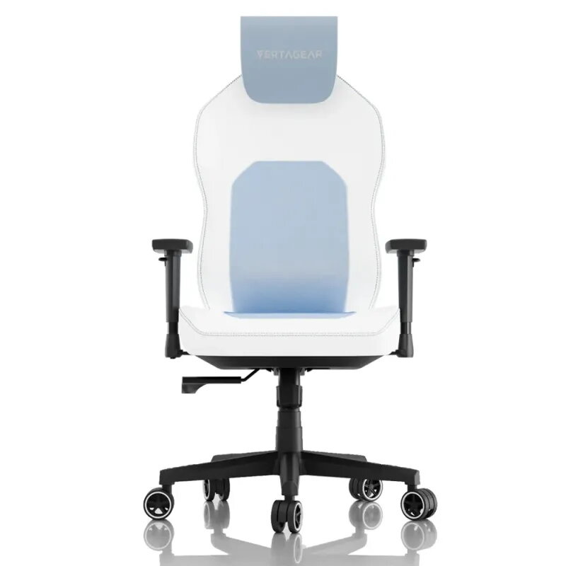 Silla Vertagear SL1800 White/Baby Blue | Ergonomía total - TiendaCPU