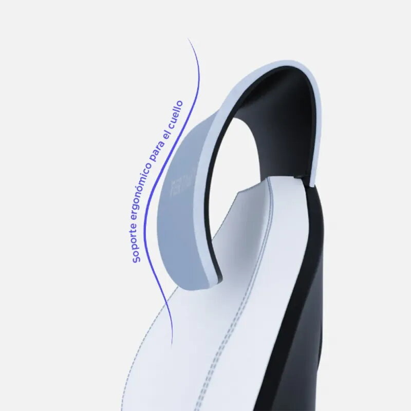 Silla Vertagear SL1800 White/Baby Blue | Ergonomía total - TiendaCPU