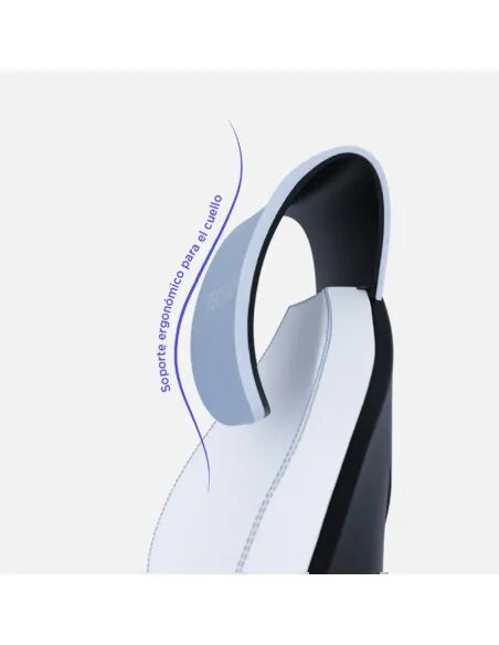 Silla Vertagear SL1800 White/Baby Blue | Ergonomía total - TiendaCPU