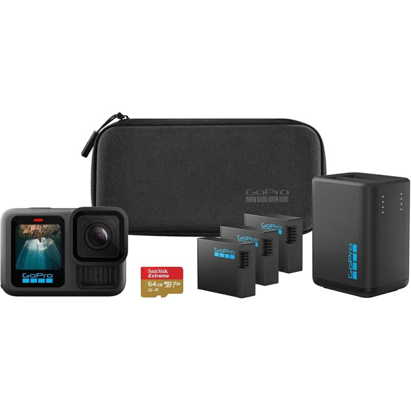 Buy GoPro HERO13 Black Extended Power Bundle | 5.3K Camera Kit