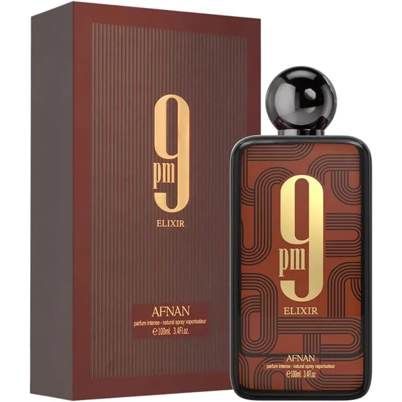 Comprar Afnan 9 PM Elixir 100ml | Extrait de Parfum Unisex - TiendaCPU