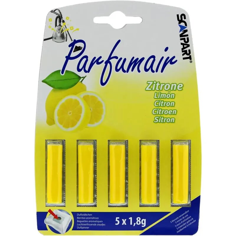 Ambientador Aspiradora Scanpart Limón 5 uds - TiendaCPU