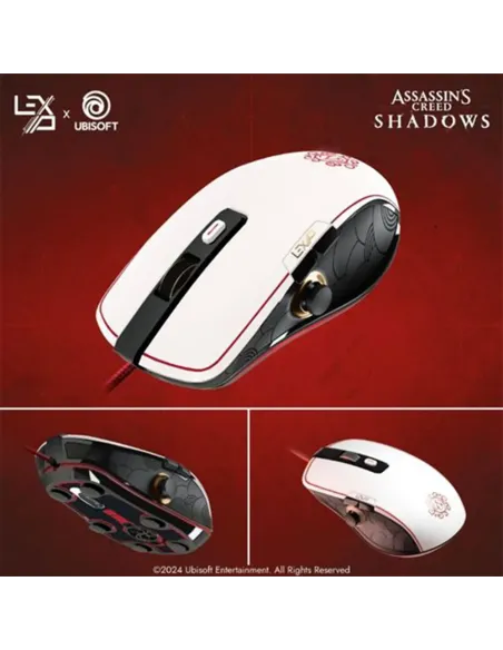 Ratón Lexip Assassin's Creed Shadows | Joystick y Cerámica - TiendaCPU