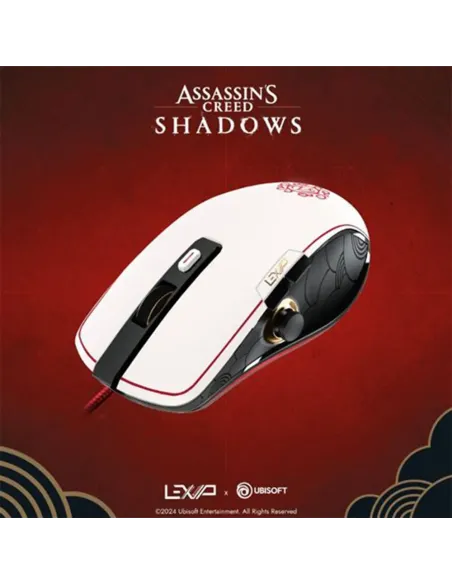 Ratón Lexip Assassin's Creed Shadows | Joystick y Cerámica - TiendaCPU
