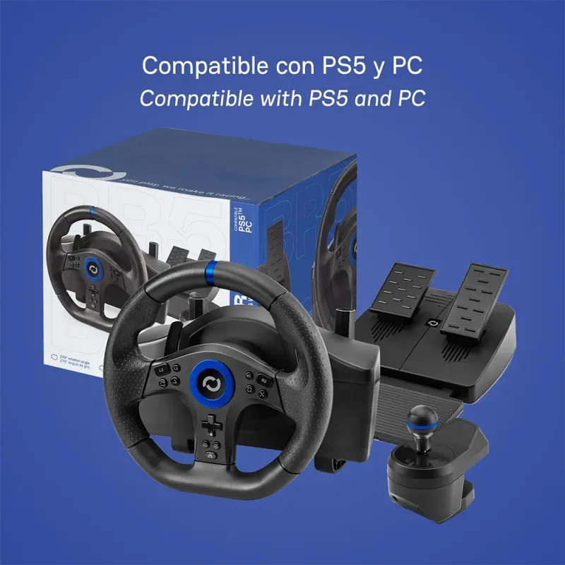 Buy Blade BR5 PS5 Racing Wheel | With Shifter Stick  - TiendaCPU