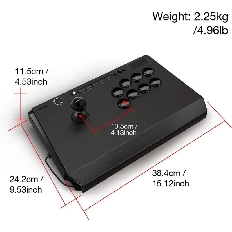 Buy Qanba Titan Arcade Stick PS5 | Sanwa Parts & Official License