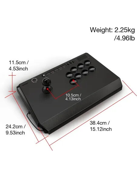 Buy Qanba Titan Arcade Stick PS5 | Sanwa Parts & Official License