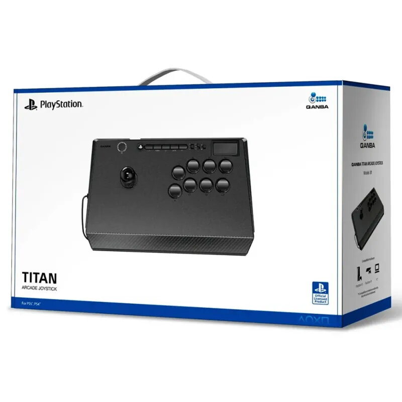 Buy Qanba Titan Arcade Stick PS5 | Sanwa Parts & Official License