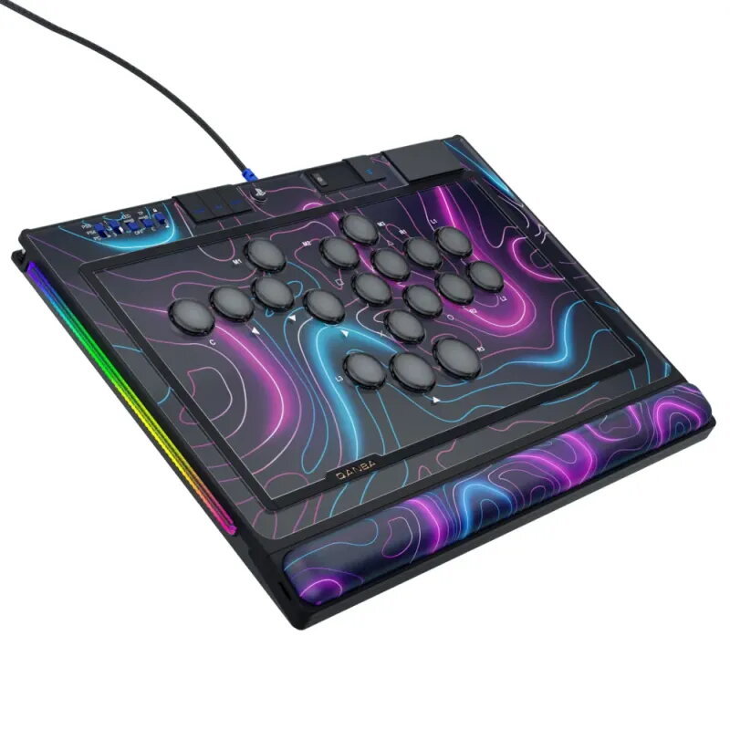 Qanba Sapphire Leverless Controller PS5 | 18-Button Stick