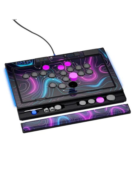 Qanba Sapphire Leverless Controller PS5 | 18-Button Stick