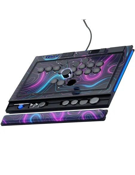 Qanba Sapphire Mando Leverless PS5 | 18 Botones Cherry - TiendaCPU