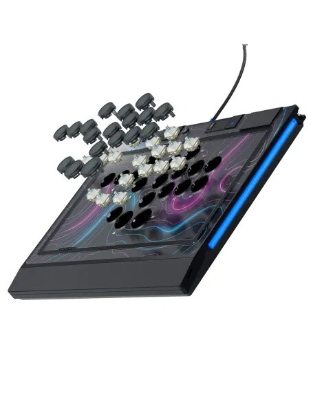 Qanba Sapphire Leverless Controller PS5 | 18-Button Stick