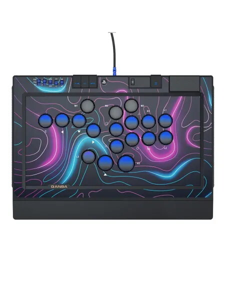 Qanba Sapphire Leverless Controller PS5 | 18-Button Stick