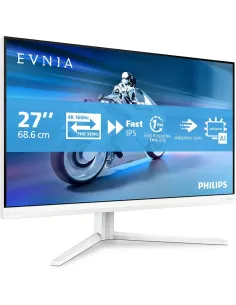 Philips Evnia 27" 4K 160Hz | Monitor Gaming Blanco 320Hz - TiendaCPU