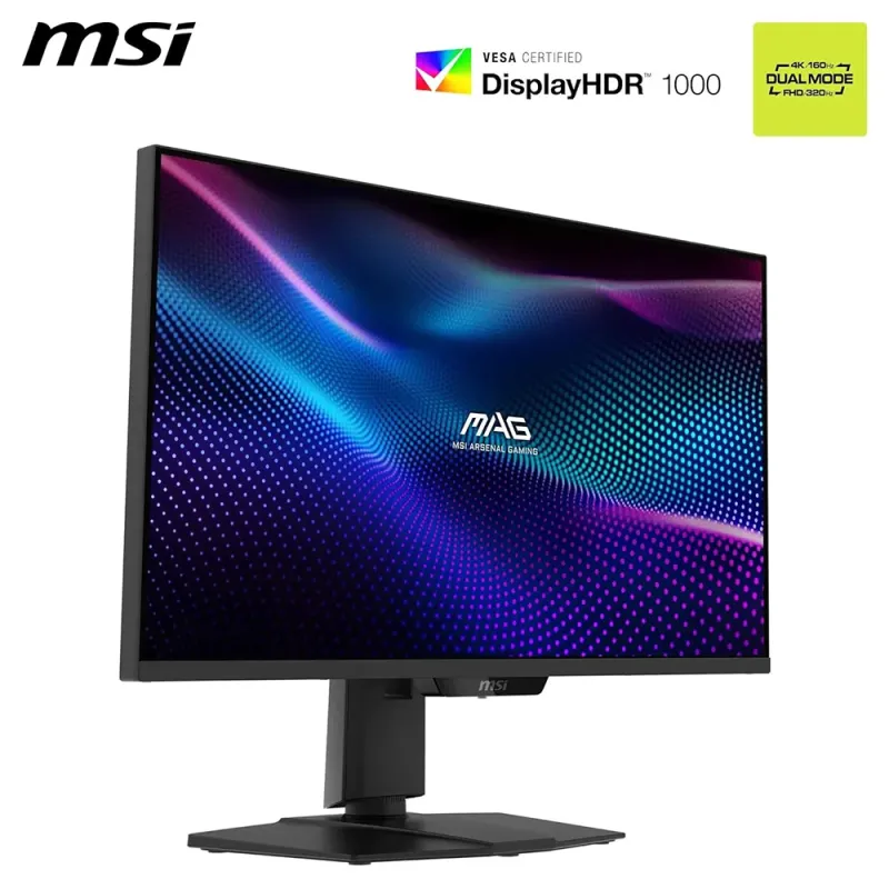 Monitor MSI 27" 4K Mini-LED | Modo Dual 160Hz/320Hz - TiendaCPU