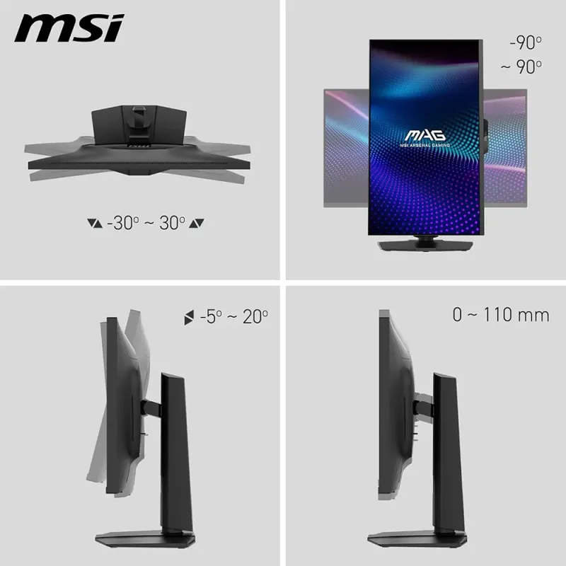 Monitor MSI 27" 4K Mini-LED | Modo Dual 160Hz/320Hz - TiendaCPU