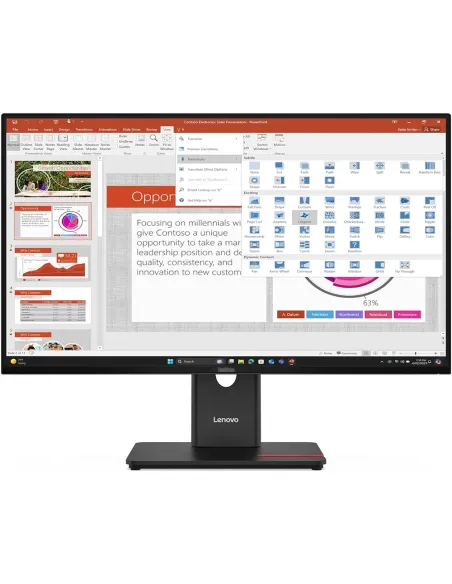 Buy Lenovo ThinkVision T27-40 Monitor | 27" FHD IPS Ergonomic