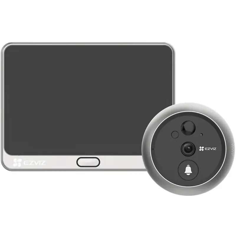 Mirilla Digital EZVIZ DP2 2K | Pantalla Táctil y WiFi - TiendaCPU