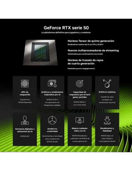 PNY RTX 5060 Ti EPIC-X RGB OC 8GB | GDDR7 DLSS 4 - TiendaCPU
