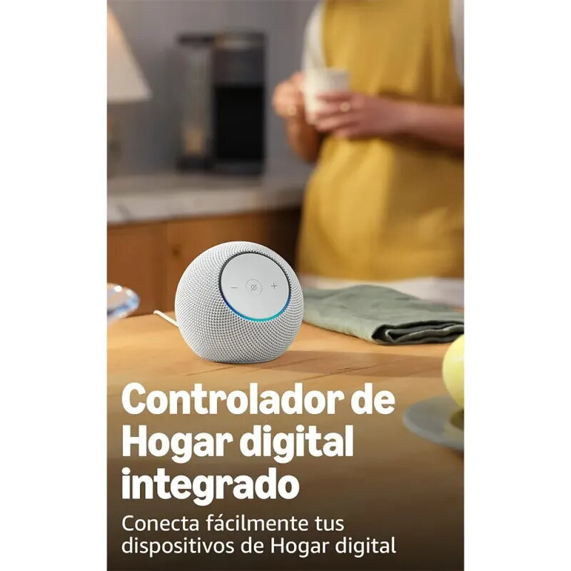 Amazon Echo Dot Max Grafito | Altavoz Alexa con Hub - TiendaCPU