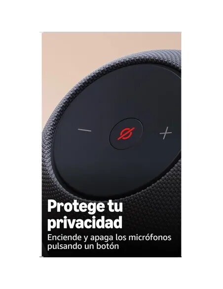 Amazon Echo Dot Max Grafito | Altavoz Alexa con Hub - TiendaCPU