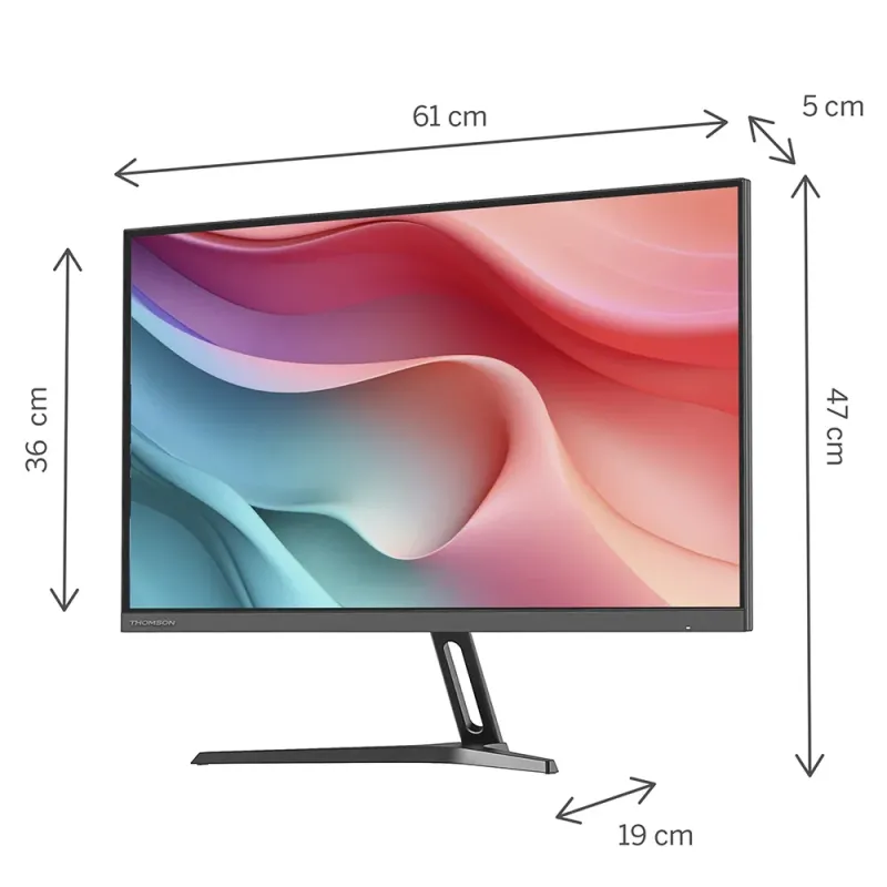 Monitor Thomson 27" FHD 120Hz | Monitor USB-C IPS - TiendaCPU