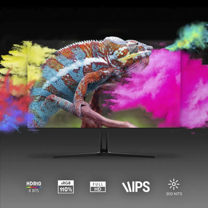 Monitor Thomson 27" FHD 120Hz | Monitor USB-C IPS - TiendaCPU