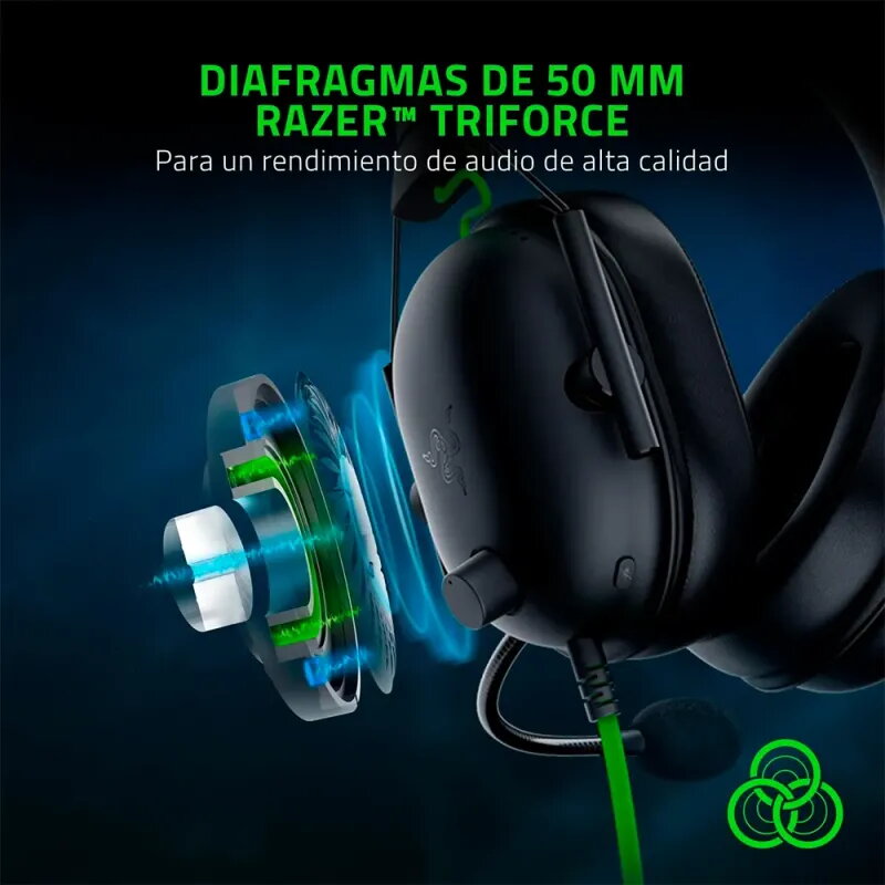 Razer Blackshark V2 X | Auriculares Gaming 7.1 Multiplataforma
