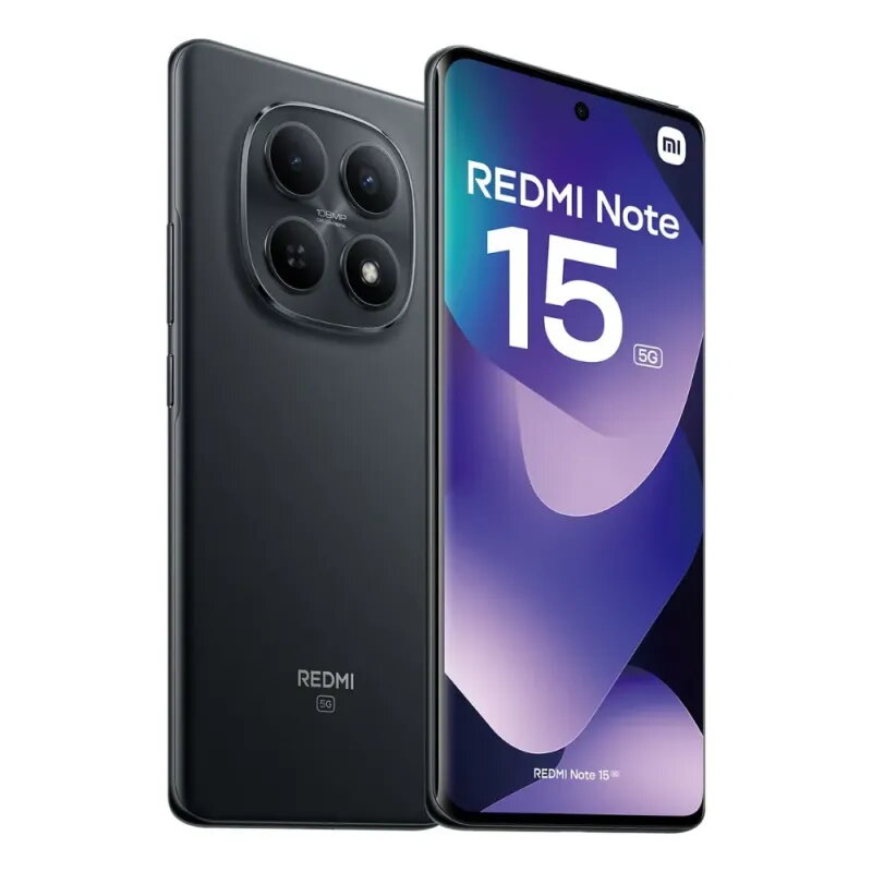 Xiaomi Redmi Note 15 5G 256GB Black | 108MP & Curved Screen