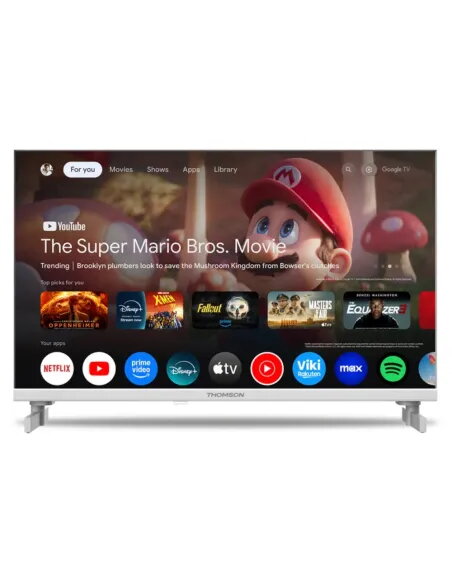 TV Thomson 24" LED 12V Blanco | Autocaravanas y Camper
