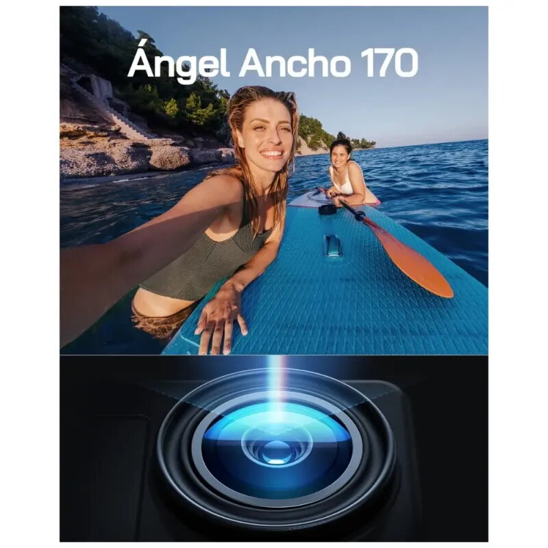 WOLFANG GA120 4K Action Camera | Dual Screen & 20MP | Best Deal